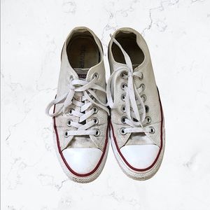 Converse All Star White Shoes Size 8